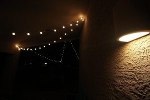 External wall lights