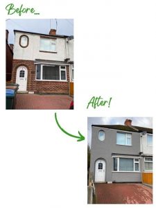 External wall insulation examples